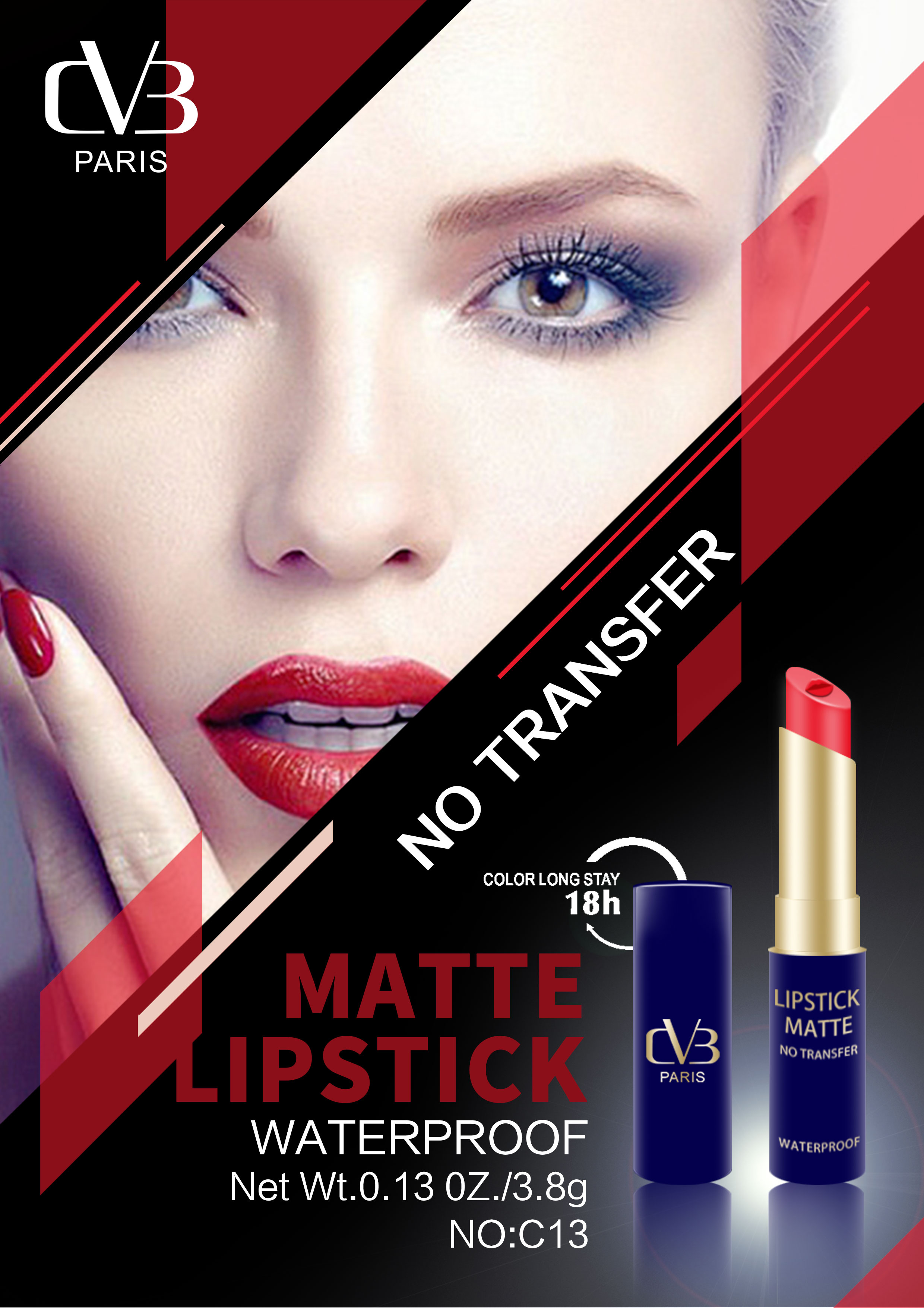 CVB Matte Lipstick Waterproof